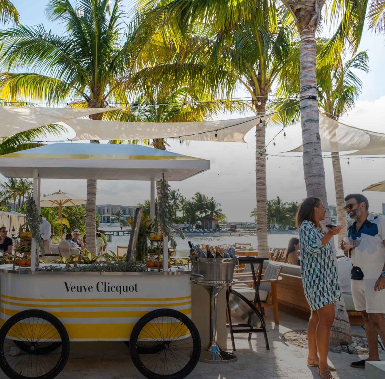 French Riviera Sunset Party