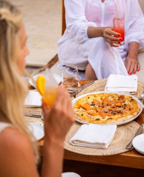 ©Lua Beach House | South Bank | Turks & Caicos | Restaurant | Pizza