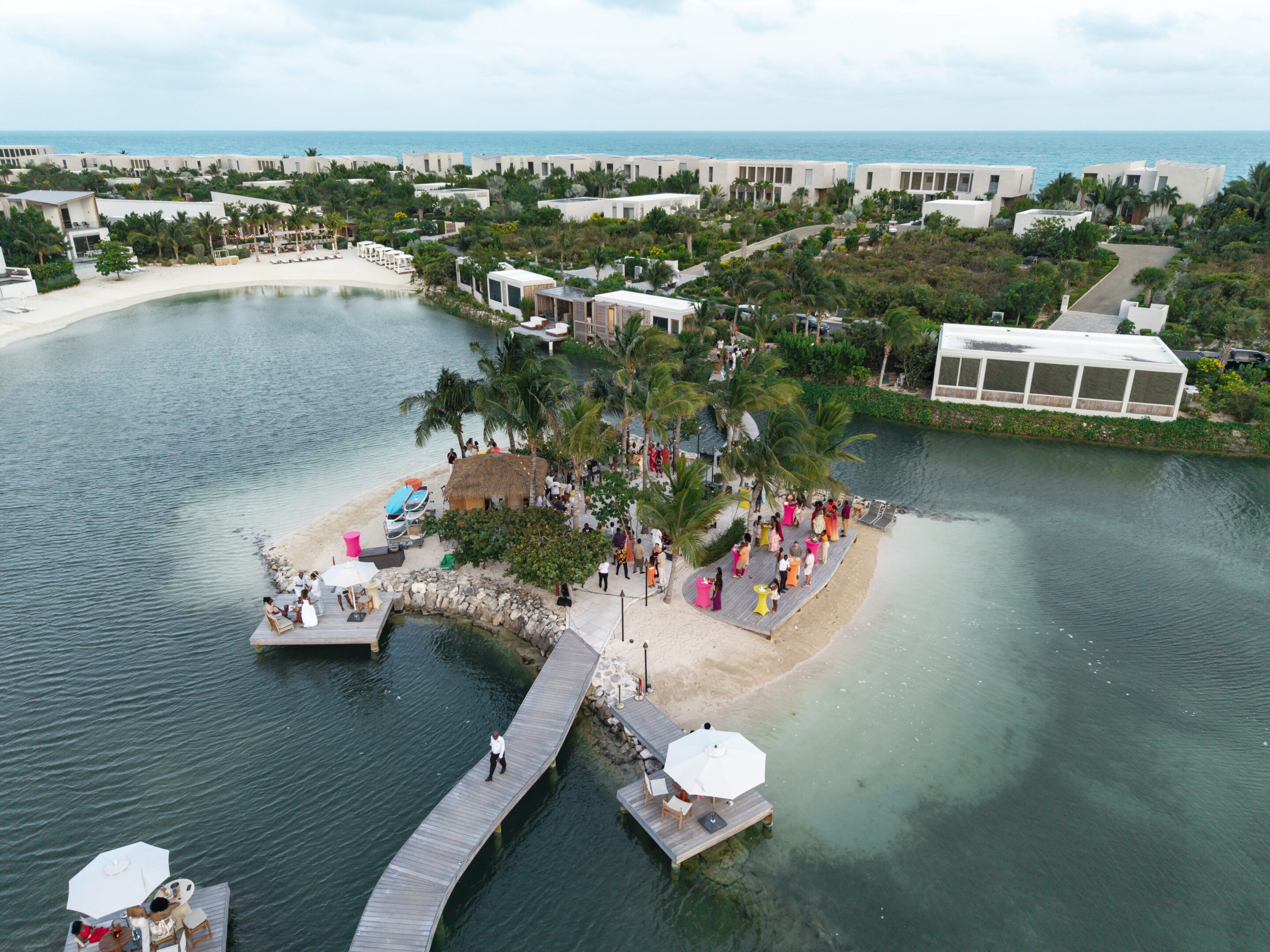 ©Lua Beach House | South Bank | Turks & Caicos | Lua Restaurant | Caribbean Sunset Party | Events | Provo party | Lagoon Party